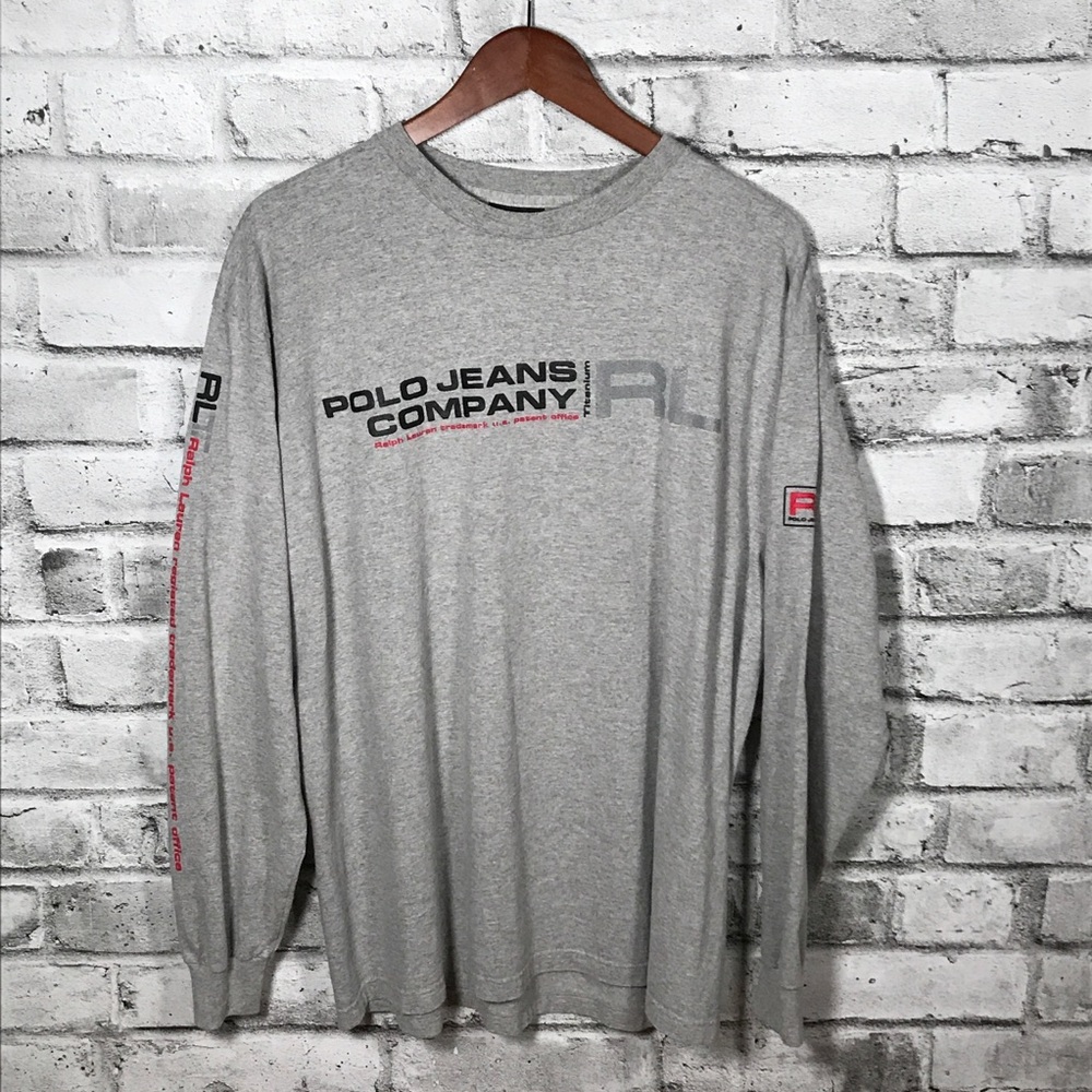 Polo Jeans Co Titanium RL Long Sleeve Shirt Ralph Lauren